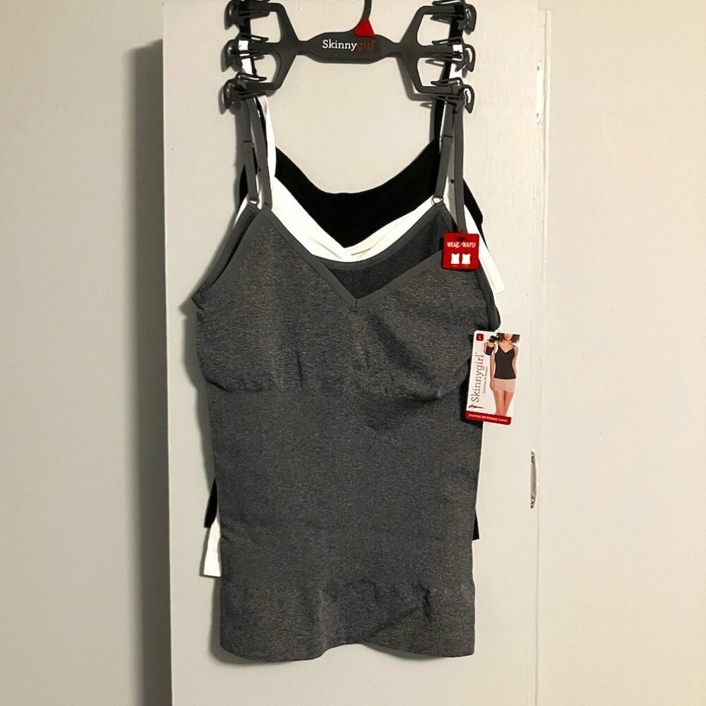 NWOT Skinnygirl 3 Pack of Seamless Smoothing and Shaping Camis Size L